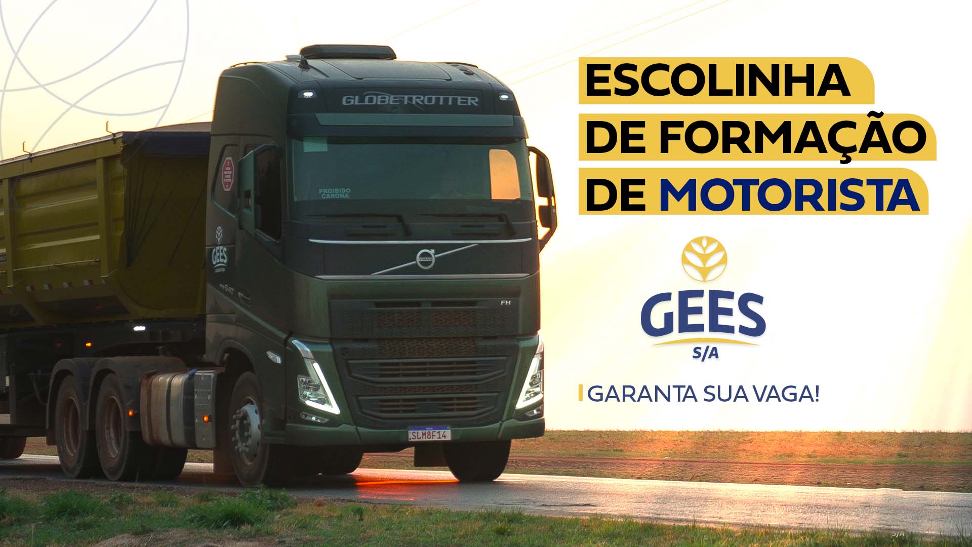 SONHA EM SER UM MOTORISTA PROFISSIONAL?